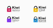 Kiwi Backup, logo déclinaisons
