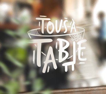 Tous à Table, identité visuelle